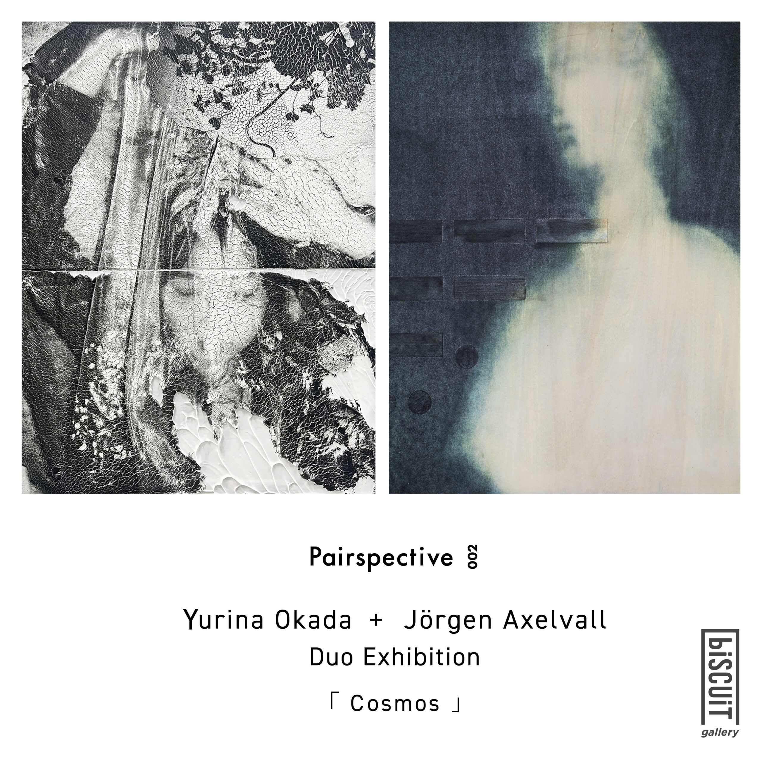 Pairspective 002『Cosmos』「岡田佑里奈 + Jörgen Axelvall」/ “Pairspective 002” Yurina Okada + Jörgen Axelvall Duo Exhibition