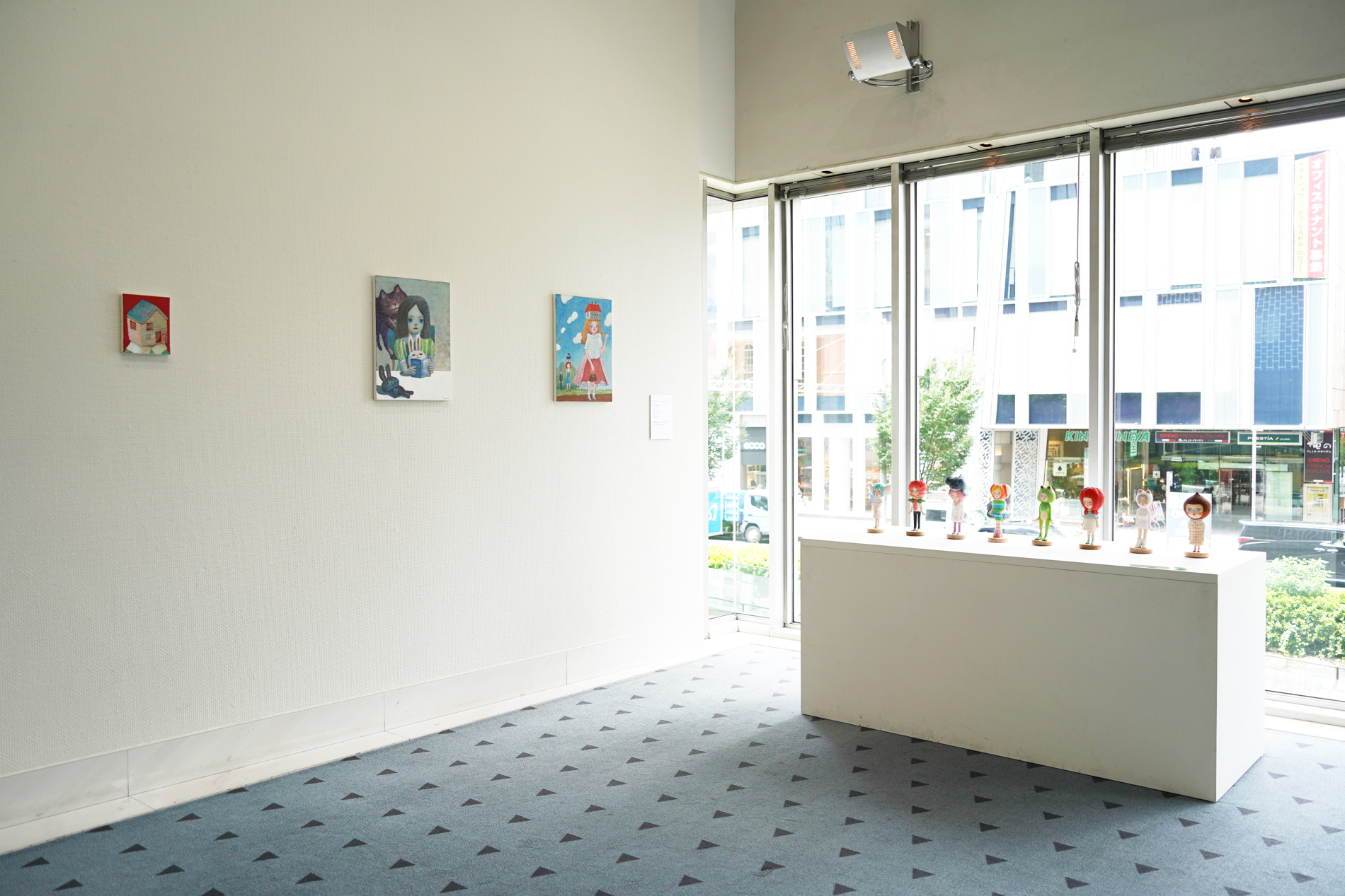 Spiral Garden「gyroid resonance」の展示風景