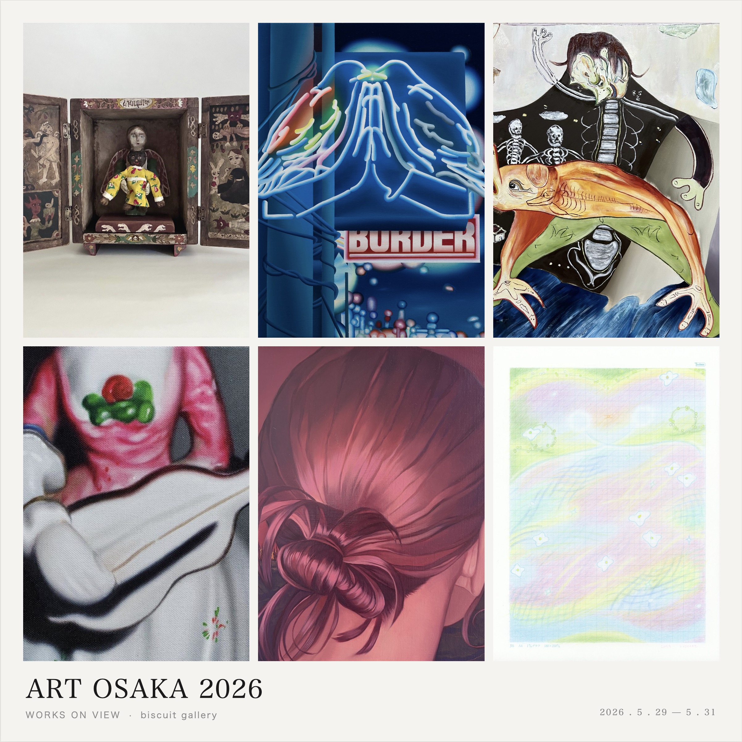 【biscuit gallery】ART OSAKA 2026 | Works on View